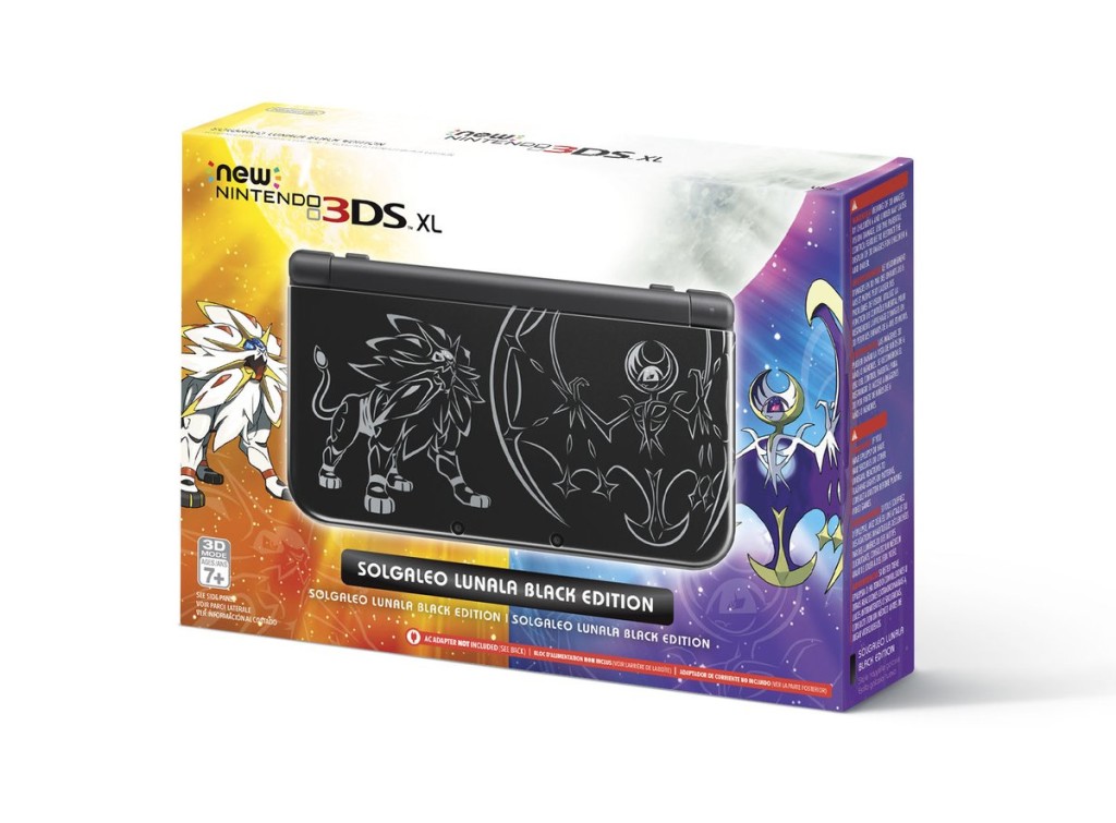 Nintendo Reveals Pokemon Sun & Moon Themed “New 3DS XL”
