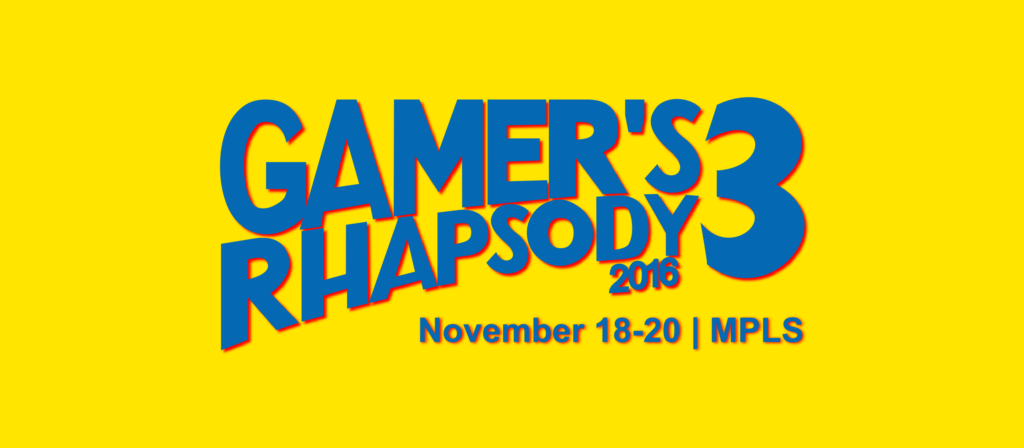 Gamer’s Rhapsody Con 3 Pass Giveaway!