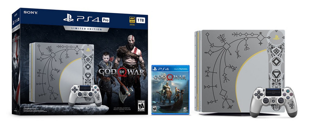 God of War PS4 Pro Bundle Announced